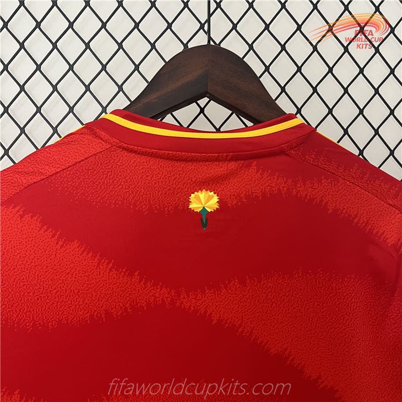 Home Game Football Strip of Spain 2024 Euro 2024