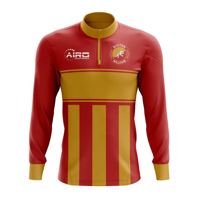 Climate-Control Aero-Dynamic Bhutan Concept Football Half Zip Midlayer