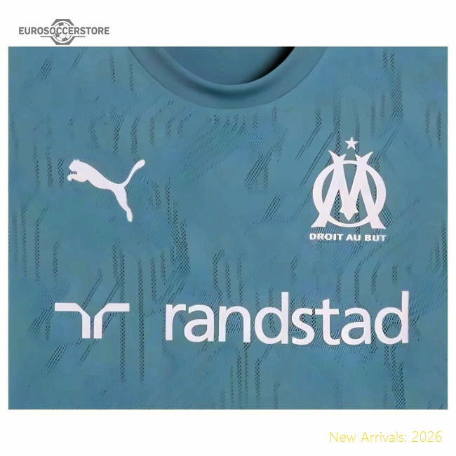 Premium Premium 2024-2025 Marseille Training Shirt (Bold Blue)