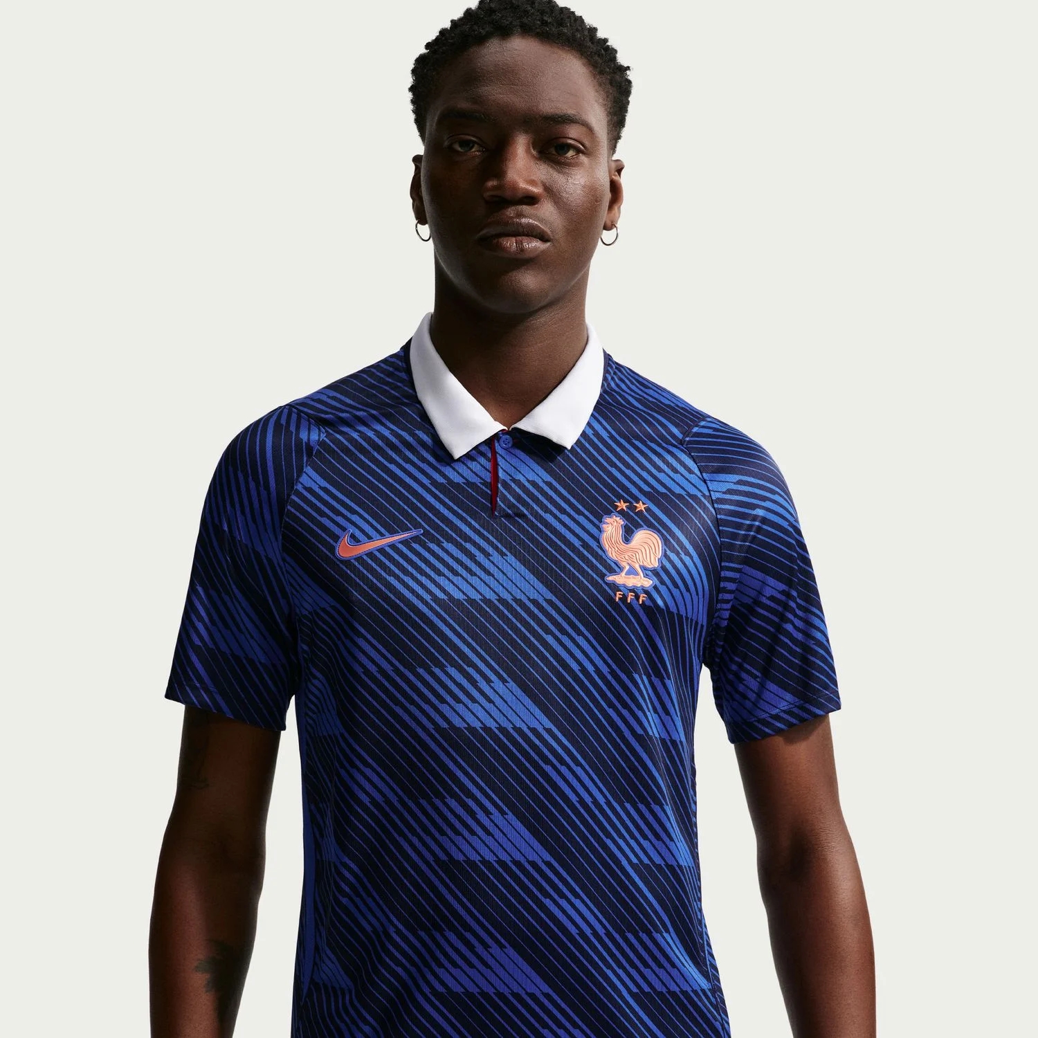France 2026 Home Jersey - Men's | French Blue Dri-FIT Soccer Shirt with Modern FFF Design