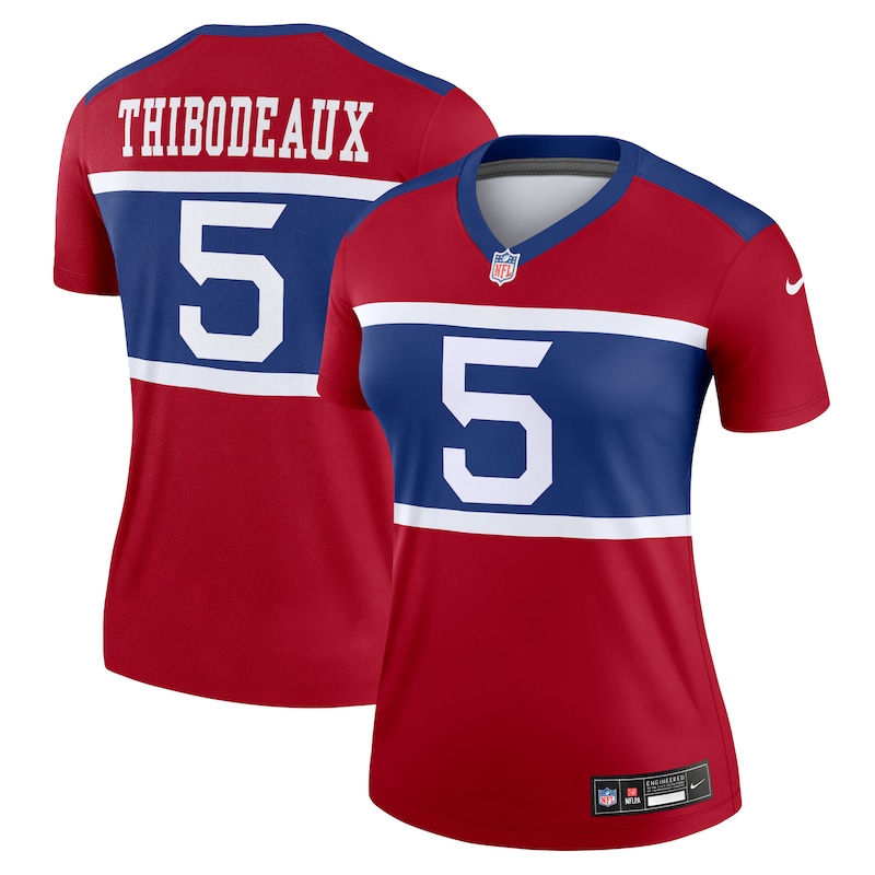 None Kayvon Thibodeaux Team Captain NY Giants Professional Jersey