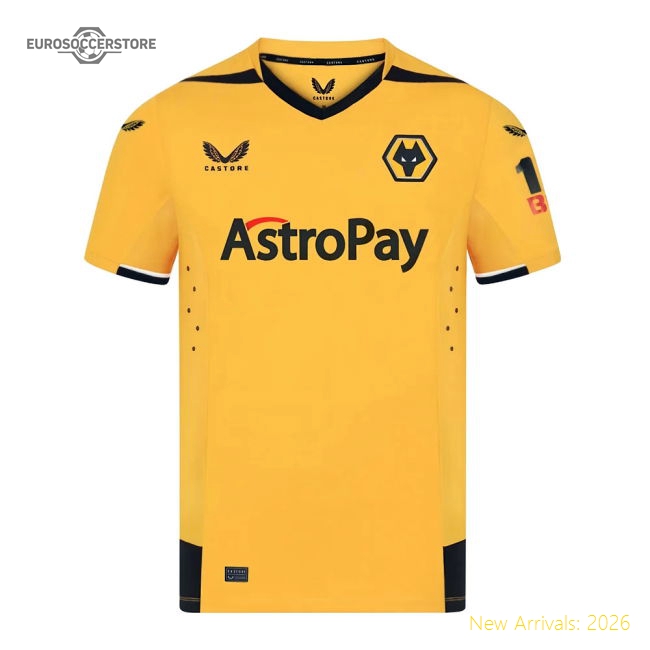 Authentic 2022-2023 Wolves Home Pro Jersey (hee Chan 11) - Premium