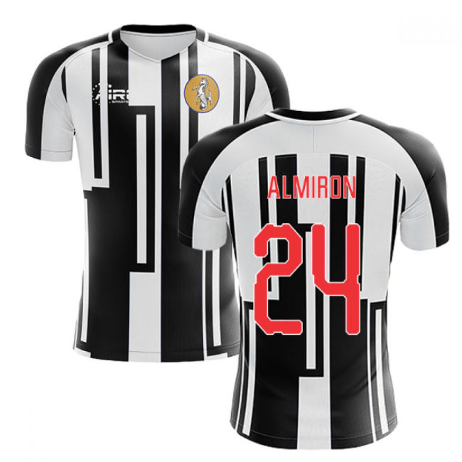 2025-2026 Newcastle Home Concept Football Shirt (ALMIRON 24) (Match...