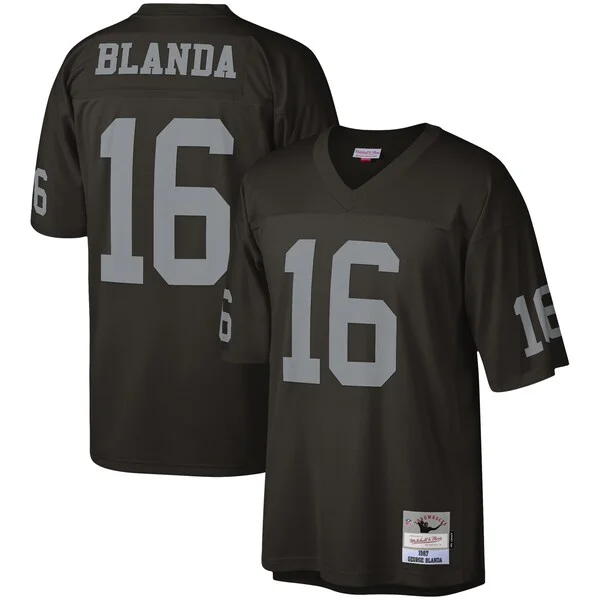 None Replica NFL Jersey - Black | Top-Grade Football Apparel