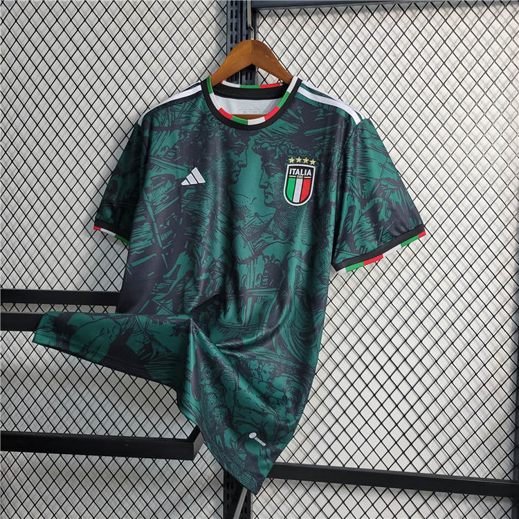 Licensed Advanced Fabric 2023 Italy Special Edition Green Shirt