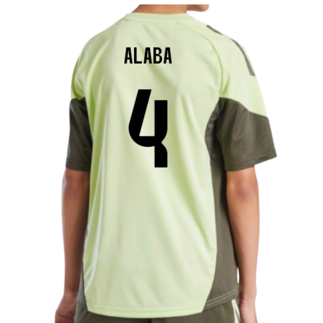 2025-2026 Real Madrid Training Match-ready Jersey Alaba Puma Drycell