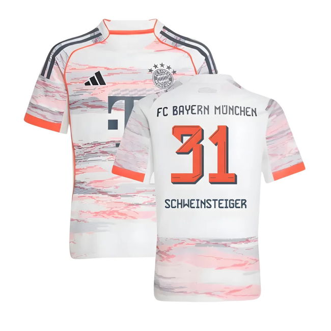 Durable Material Bayern Bayern Munich Away Shirt Kids Schweinsteig...