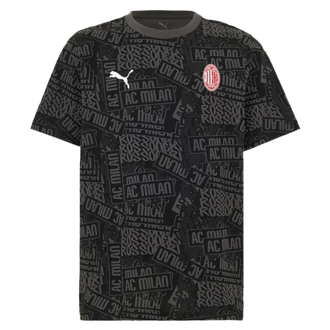 Rossoneri Casual Shirt M. Maignan #16 Latest Season Licensed Pro (v3)
