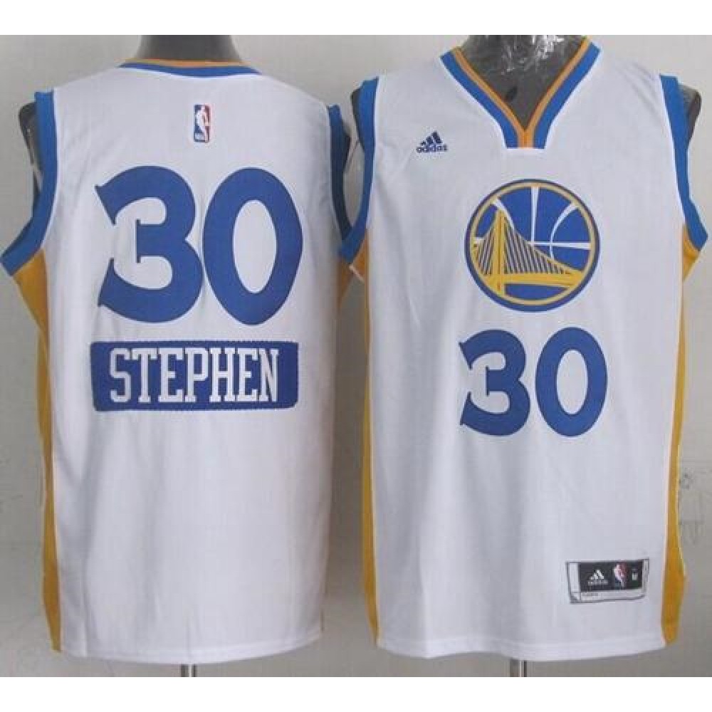 Durable Jersey Stephen Curry30 White - - Game Day Essential