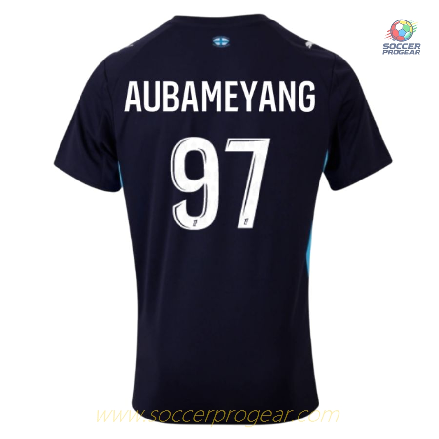OM Premium Away Team Soccer Football Shirt 2025-2026 Season Aubameyang