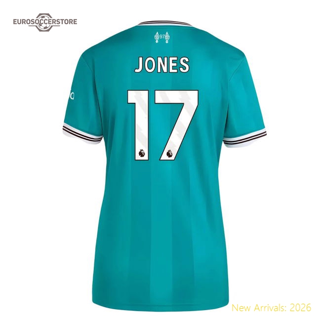 Comfortable Liverpool Womens Jones Jersey 2025-2026 Quick-dry