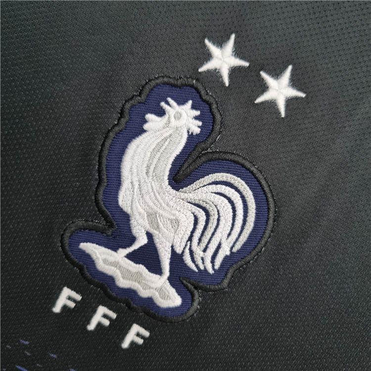 2022 FRANCE SOCCER JERSEY AWAY WHITE FOOTBALL SHIRT - Official
