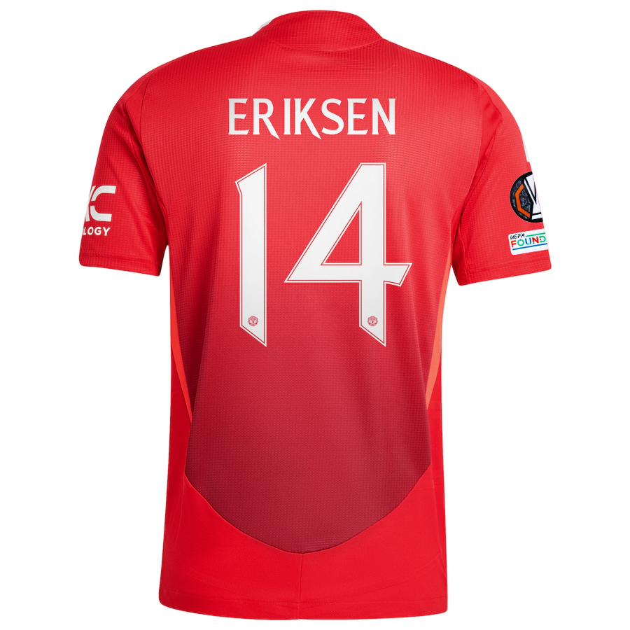 Manchester United Eriksen 2024-2025 UEL Home Jersey – Authentic Shirt