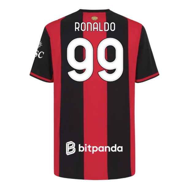 [DDJ] 2026-2027 AC Milan Authentic Home Shirt (Ronaldo 99)