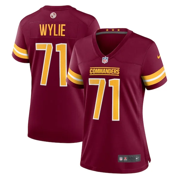Performance None Game Jersey - Premium Burgundy NFL Fan Jersey | Ga...