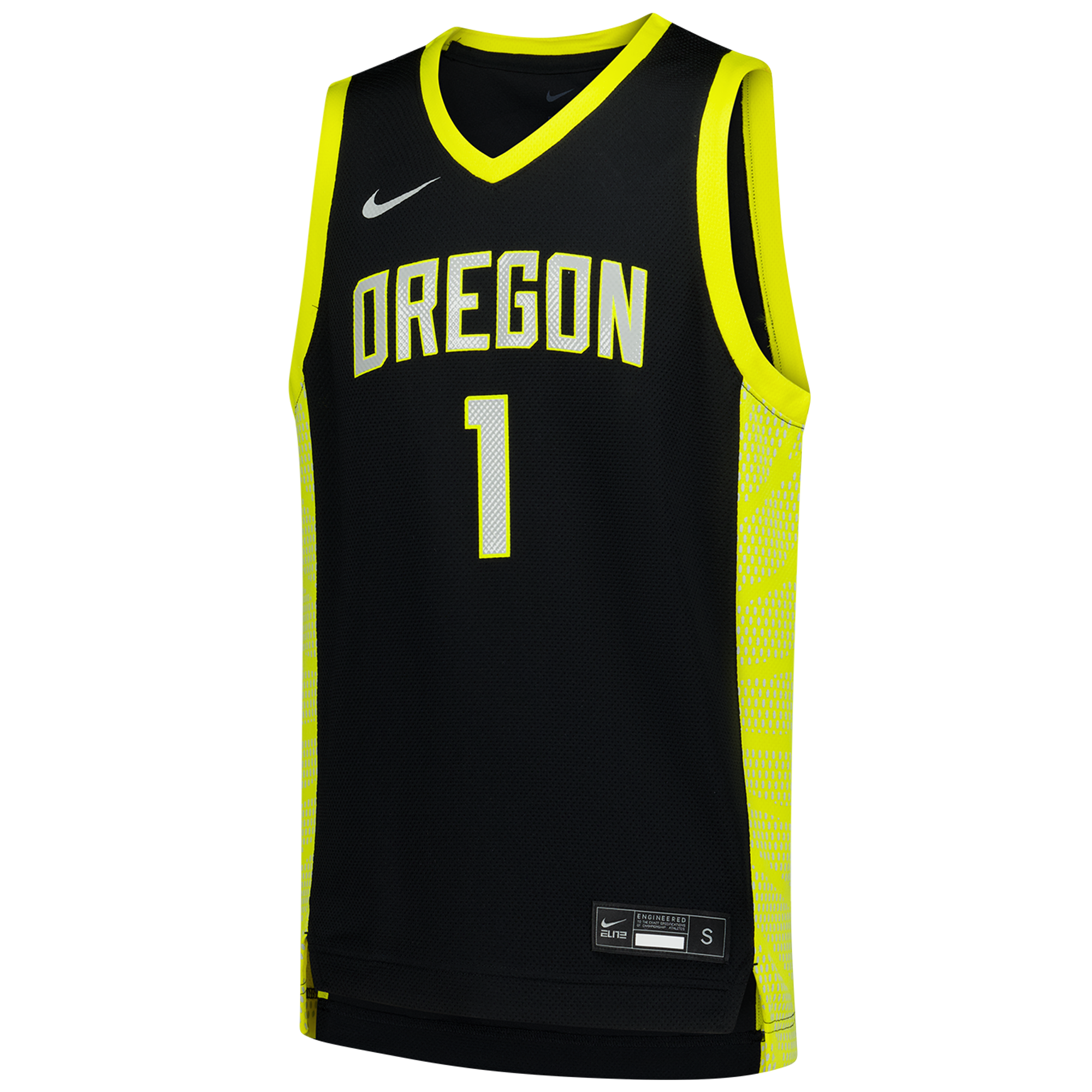 [DDG] Oregon Ducks Youth Replica Basketball Jersey - Black