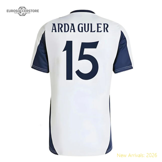Real Madrid Arda Guler Premium Jersey Spanish Advanced Textile