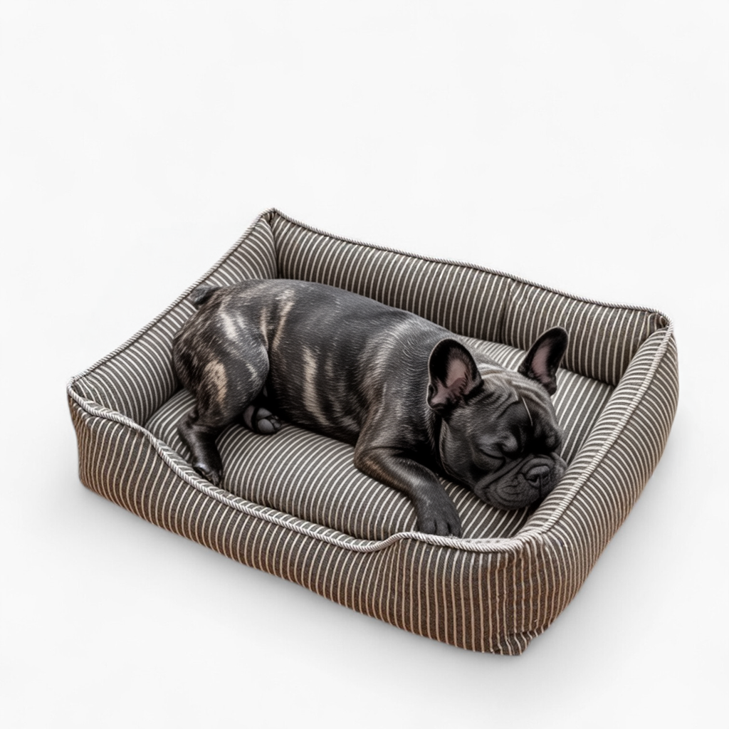 Snubly French Bulldog Washable Bed – Soft Durable and Easy to Clean