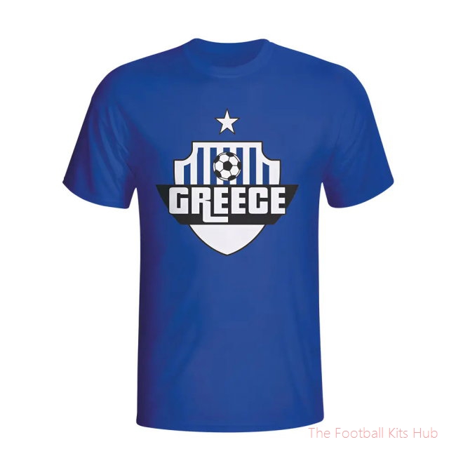 Greece Country Logo T-shirt (blue) - Kids