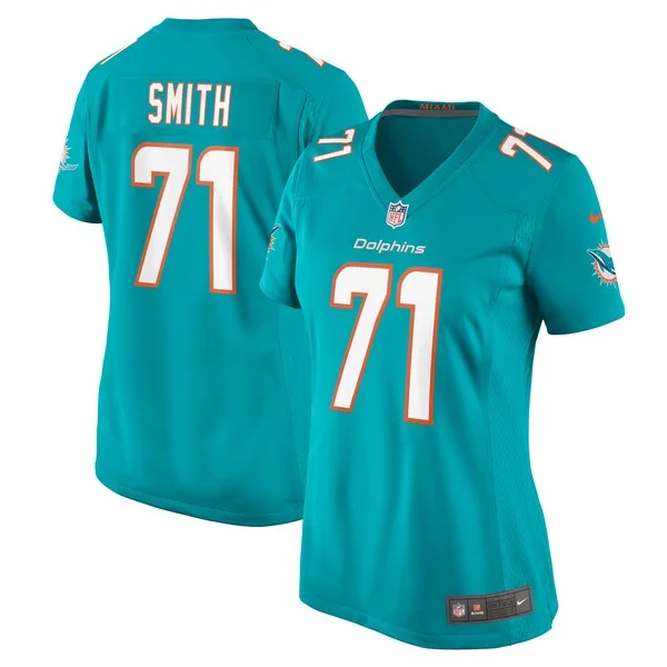 None Kion Smith Game Jersey - Aqua | NFL Player Jersey | NFL Football