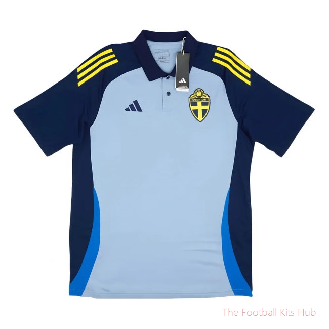 2024-2025 Sweden Polo Shirt (Blue)