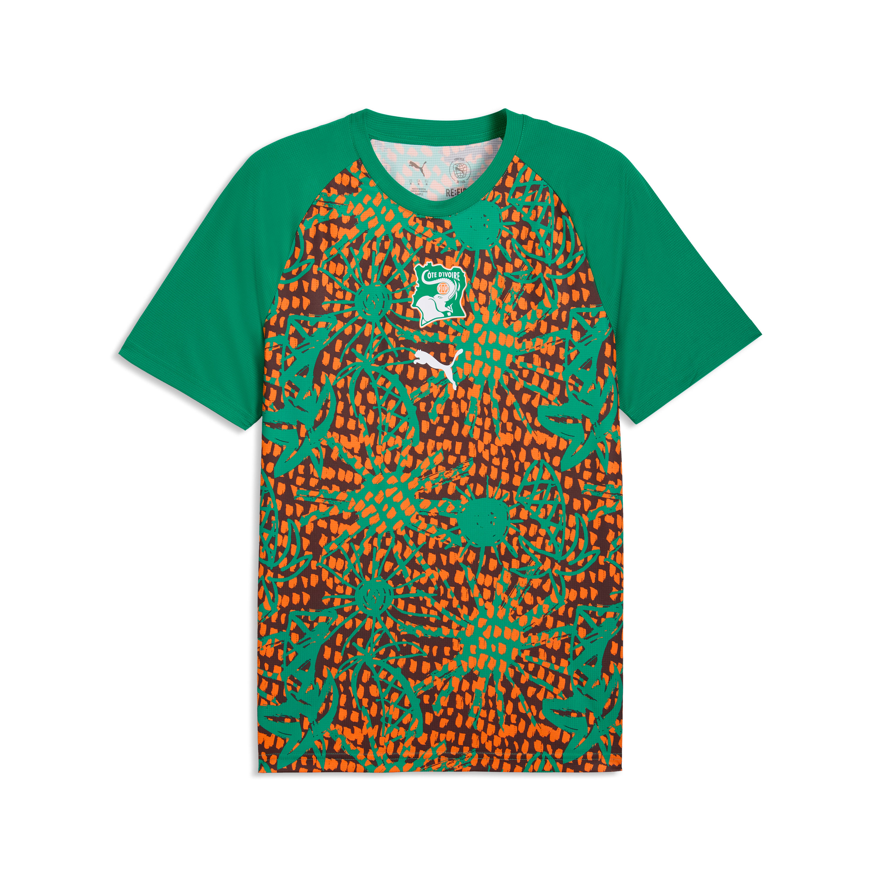 [SJH] Ivory Coast National Team 2026 Pre-Match Jersey Top - Green