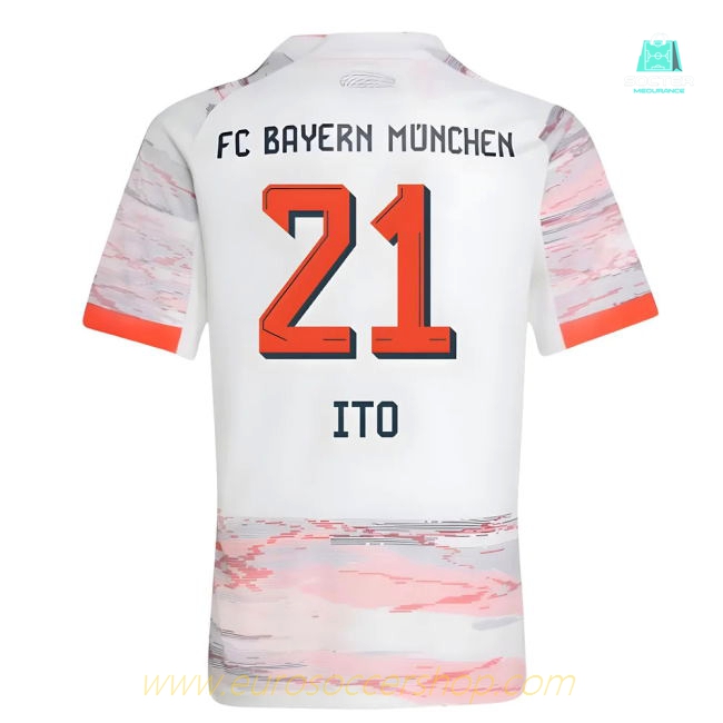 2025-2026 Bayern Munich Away Shirt (Kids) (Ito 21)
