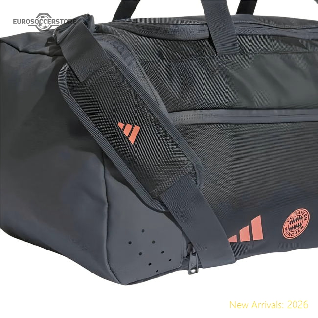 Premium High-Quality 2025-2026 Bayern Munich Duffle Bag (Bold Onix)