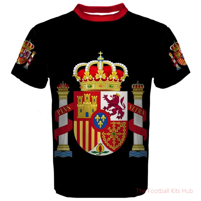 Spain Coat of Arms Sublimated Sports Jersey