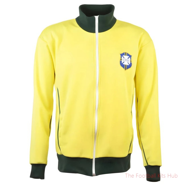 Men Brazil Retro Track Top