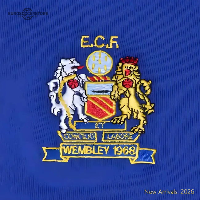 Manchester Reds 1968 European Cup Final Retro Football Football Jersey