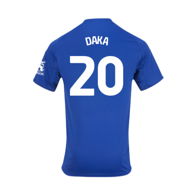 Authentic 2025-2026 Leicester City Home Shirt (Daka 20)