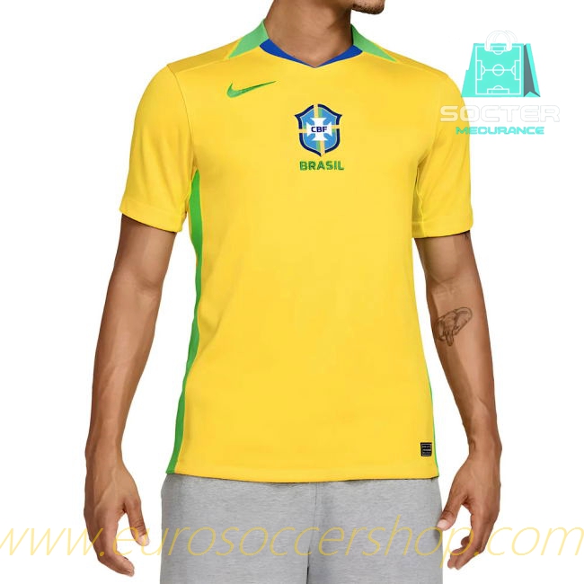2025-26 Collection Brazilian National Team Home Jersey Women's Version