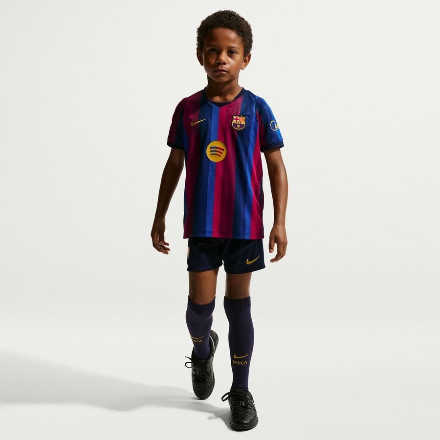 Barcelona Home Shirt 2026/27 Mini-Kit Kids