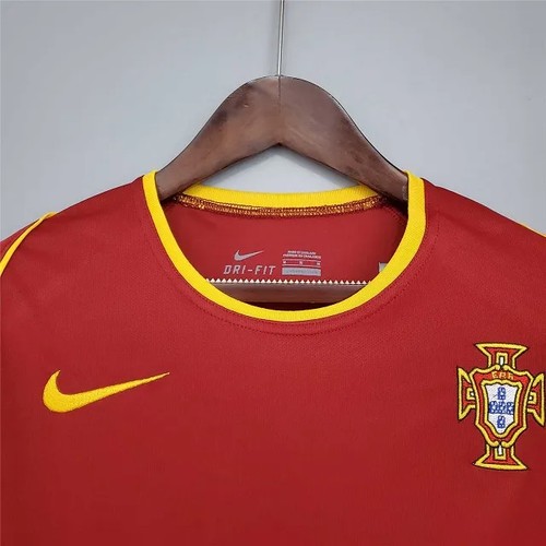 Official Portugal 2002 Home - Football Fashion - Soft Cotton