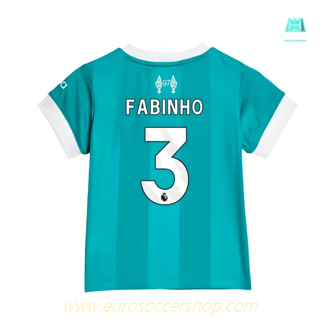 2025-2026 Liverpool Third Mini Kit (Fabinho 3)