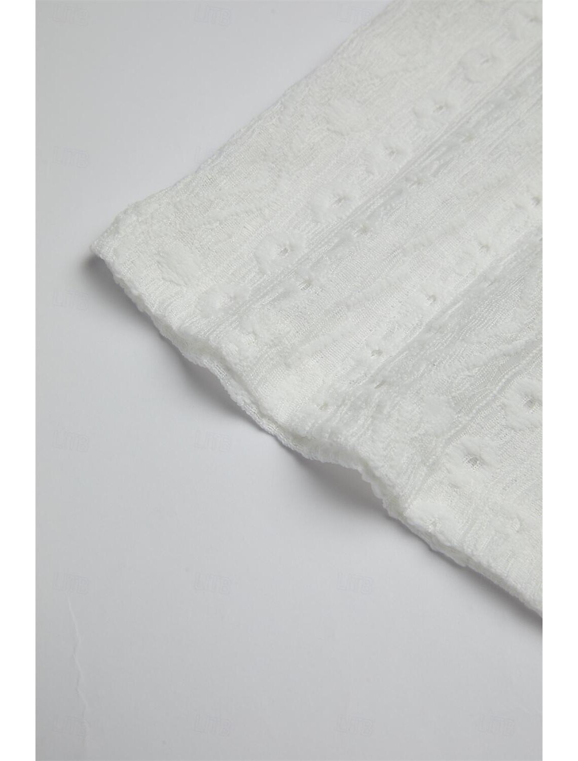 Women's Elegant Lace Tops Eyelet Blouse Floral Embroidery V-Neck Half Sleeve Summer Casual Outdoor Everyday Wear Romantic Petite Tops Summer Holiday Wear