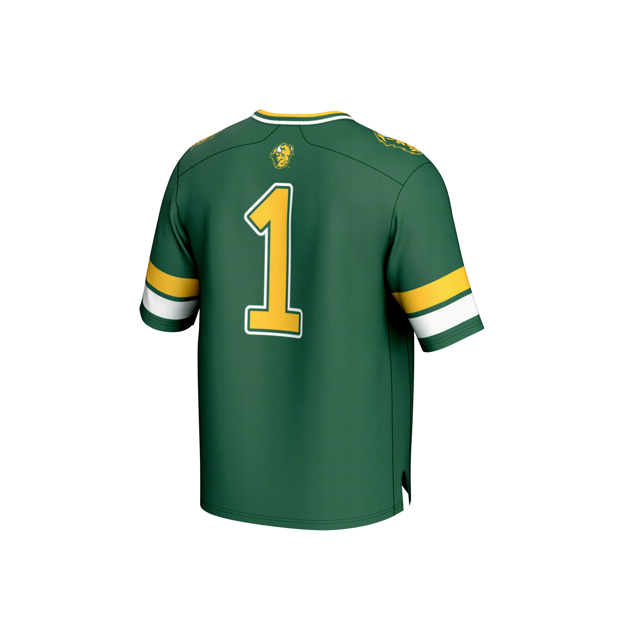 #1 NDSU Bison GameDay Greats Youth Lightweight Collegiate Football Fashion 2026 Season Football Jersey - Green