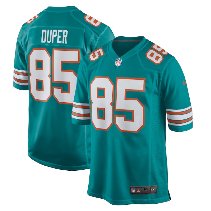 None Mark Duper MIA Dolphins Championship Premium Material Jersey
