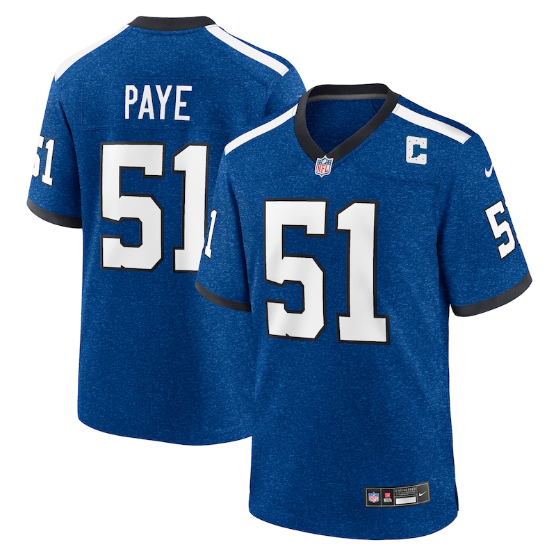 None Kwity Paye IND Colts Dynamic Authentic Jersey Game Day Wear