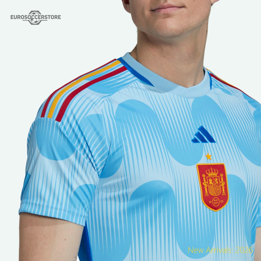 Trendy Sleek Design Men Esp Team Official Away Jersey 2022