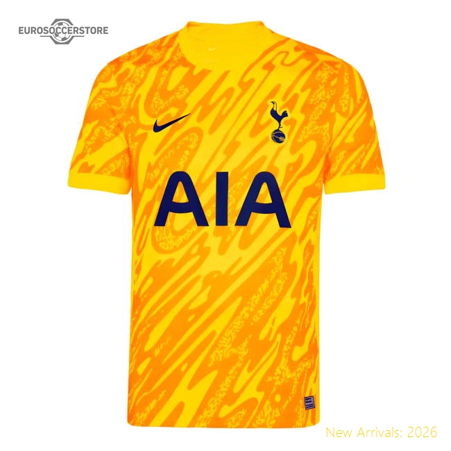 2024-2025 Tottenham Hotspur Hotspur Goalkeeper Home Shirt (yellow)