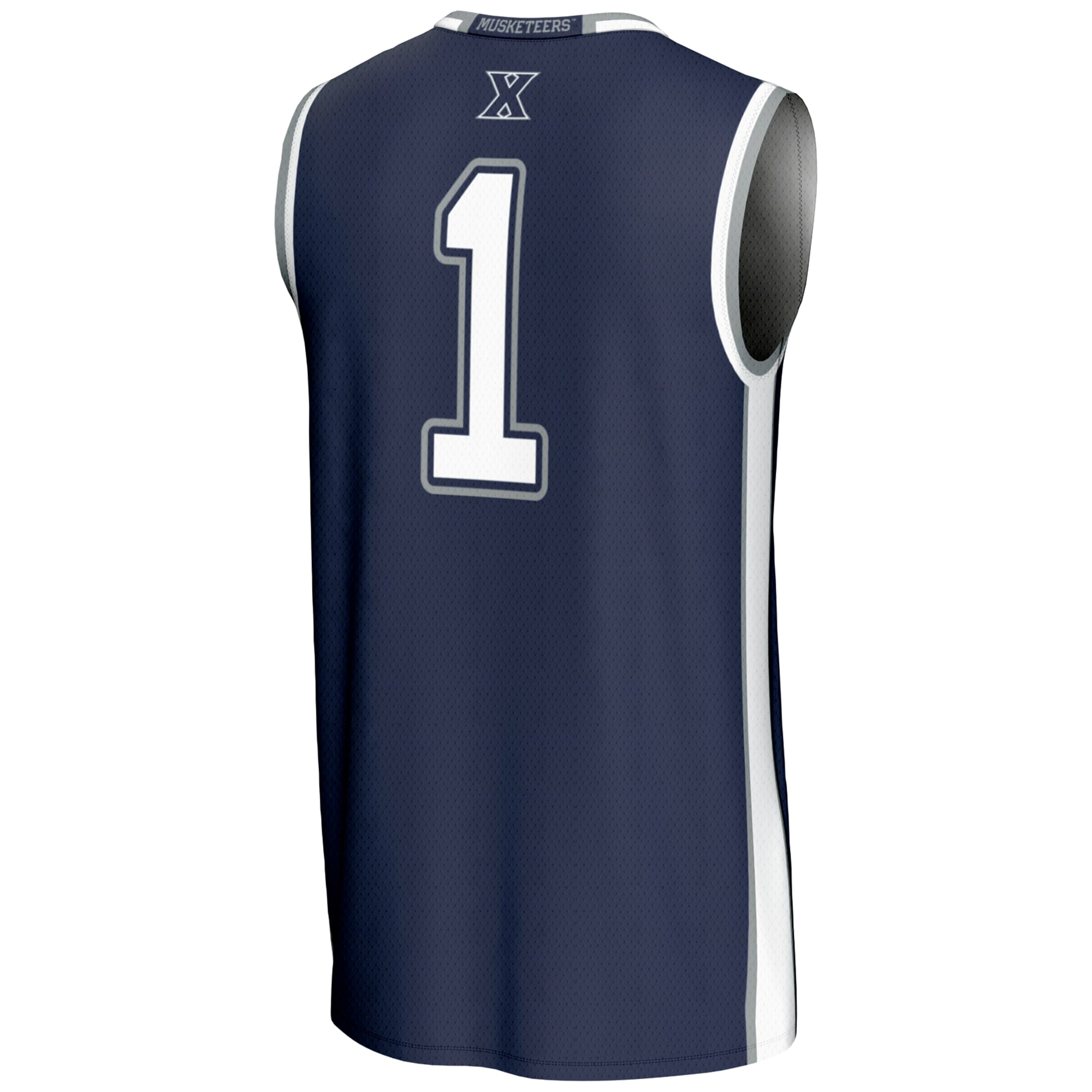 [NJP] Xavier Musketeers GameDay Greats Lightweight Basketball Jersey - Navy