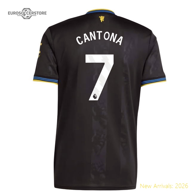 2025-2026 Manchester United Third Shirt (cantona 7) - Official Edition