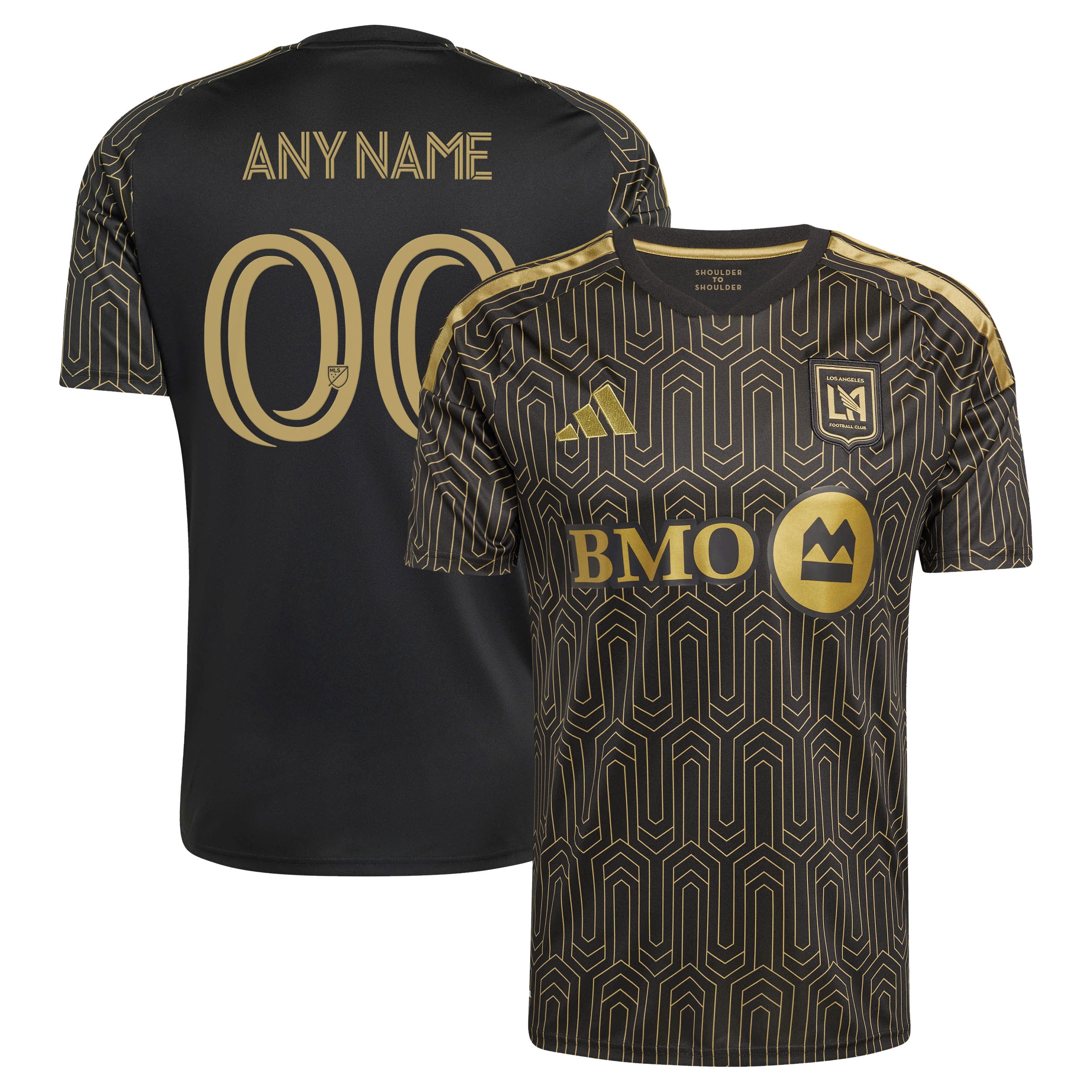 [SJH] LAFC 2026 2026 Primary Kit Replica Custom Jersey - Black