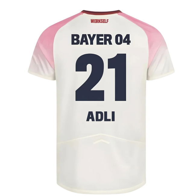 Away Shirt for Bayer Leverkusen 2025-2026 (Youth