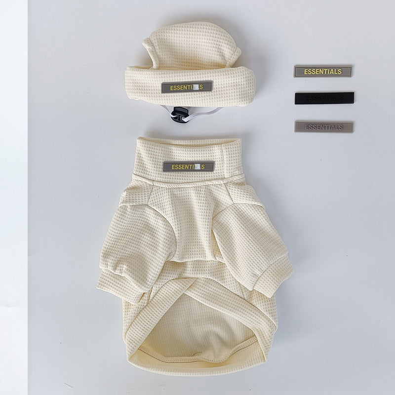 With Hat – Stretchy Bottoming Clothes Set Indoor Comfort | Trendy Style