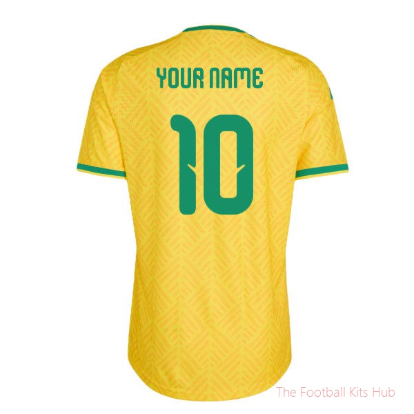 2026-2027 South Africa Authentic Home Shirt (Your Name)