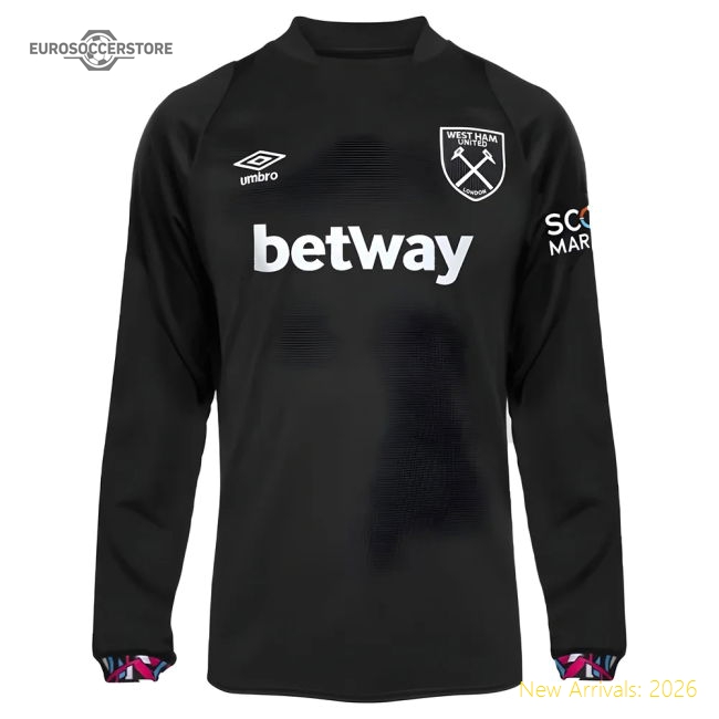 Premium 2022-2023 West Ham Long Sleeve Away Shirt - Premium Quality