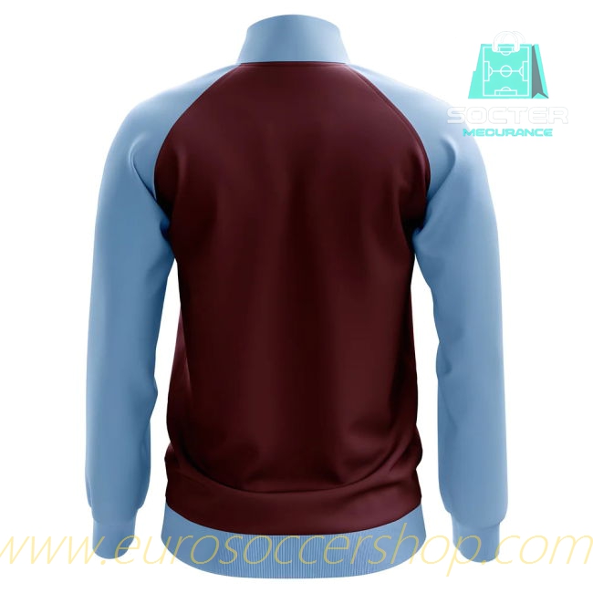 Villa Concept Football Track Jacket (Maroon)
